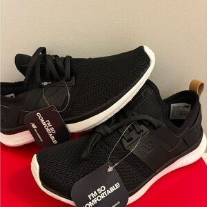 New Balance Women’s Black and White Sneakers (NERGIZE SPORT)